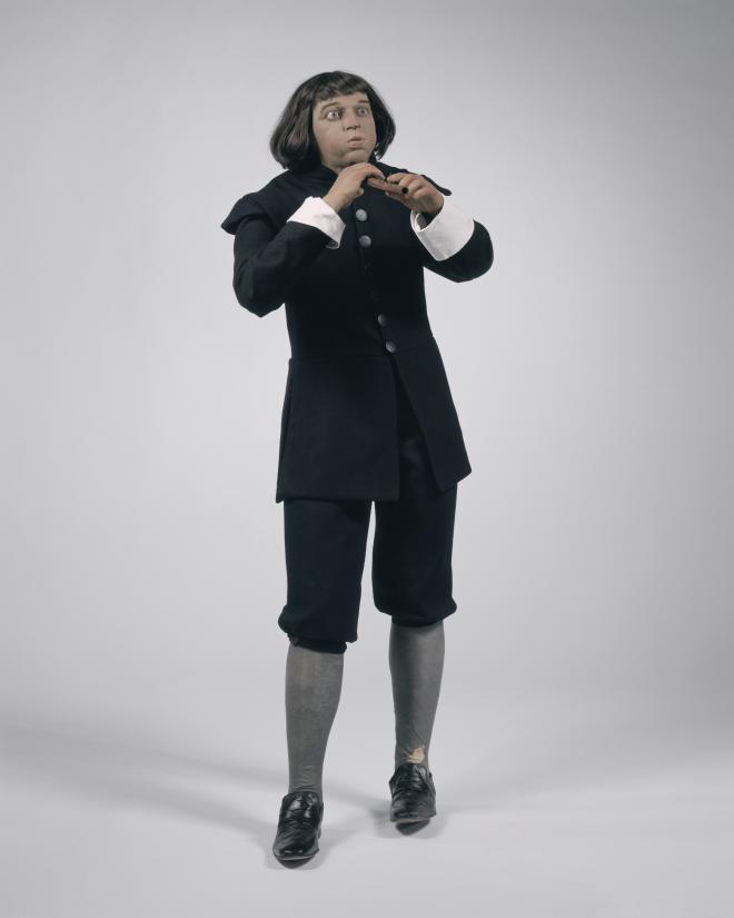 Male Colonist (playing flute)