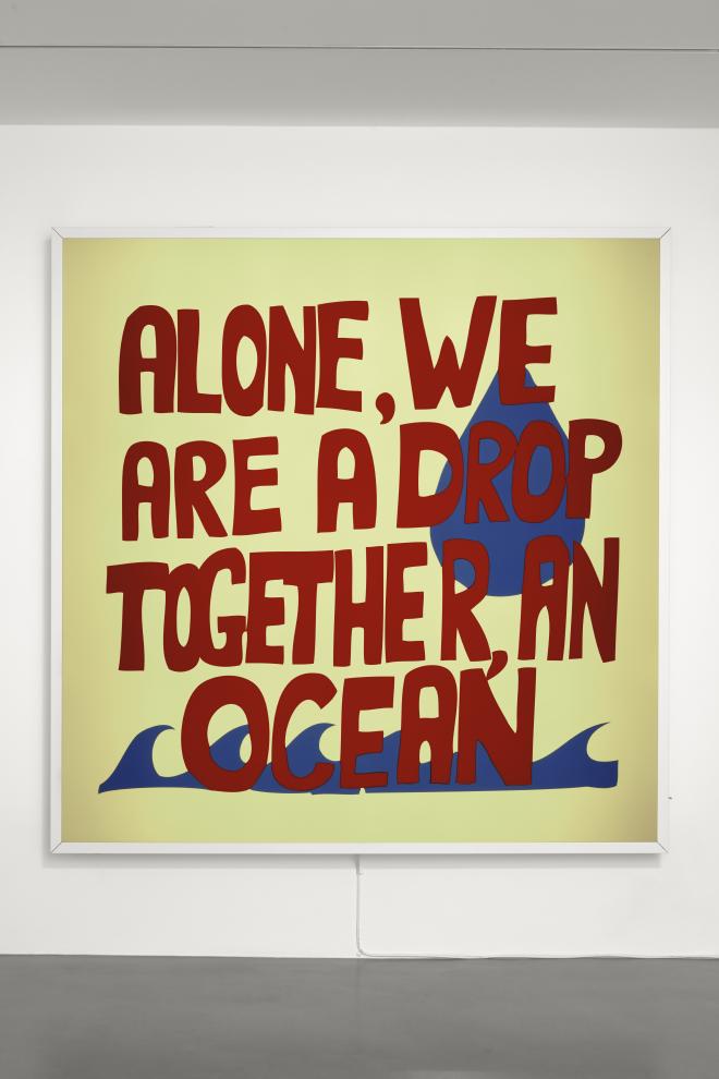 Alone, We Are A Drop Together, An Ocean