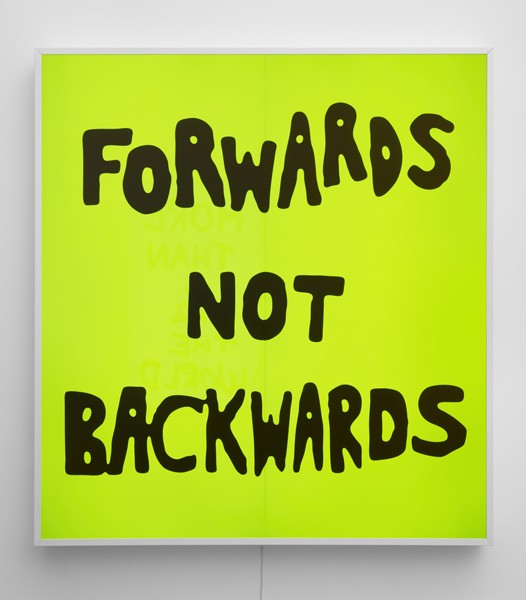 Forward Not Backwards