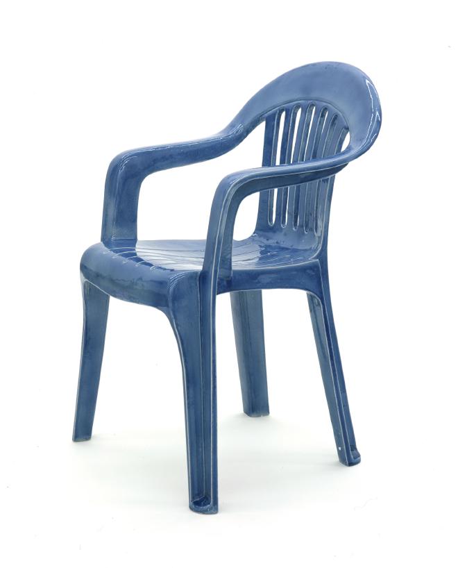 Blue, Unique Mono-Block Resin Chair