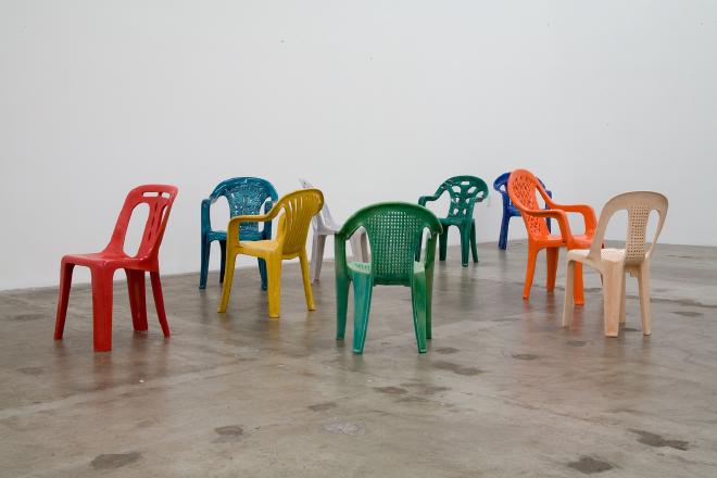Unique Mono-Block Resin Chairs