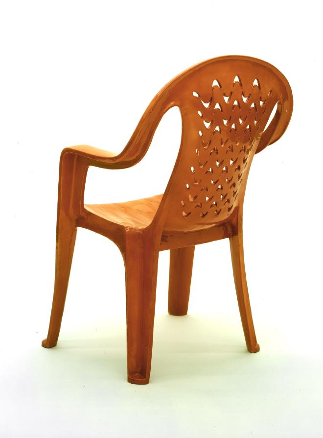 Orange, Unique Mono-Block Resin Chair
