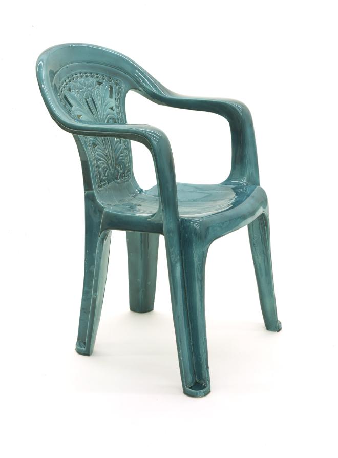 Turquoise, Unique Mono-Block Resin Chair