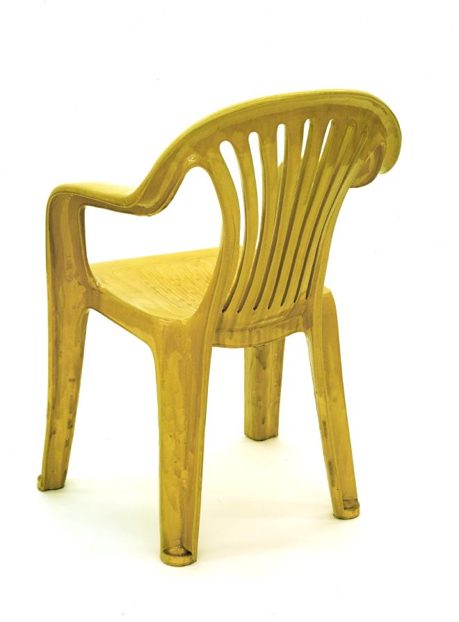 Yellow, Unique Mono-Block Resin Chair